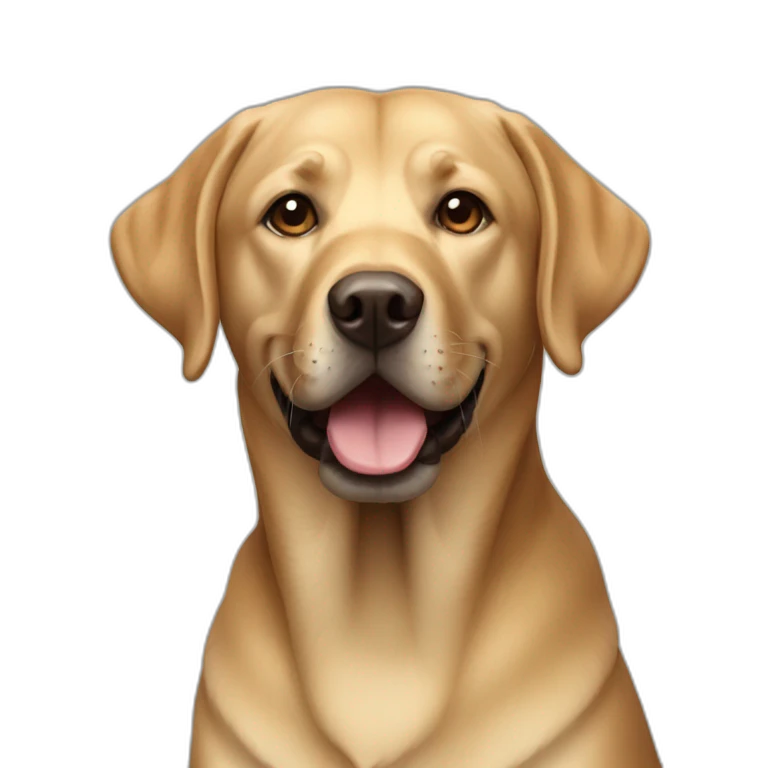 Labrador retriever emoji