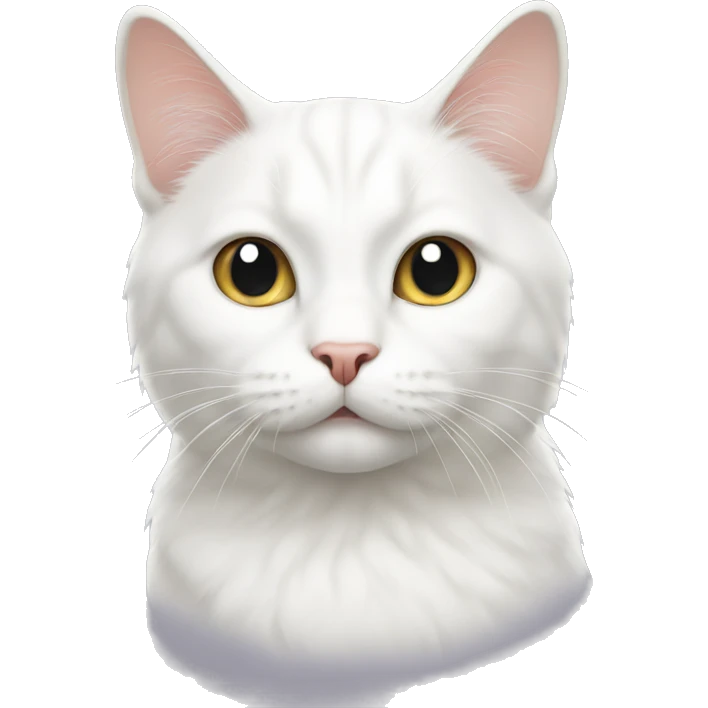 White cat  emoji