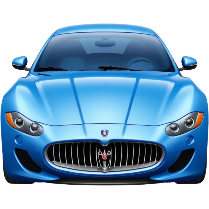 Blue Maserati emoji
