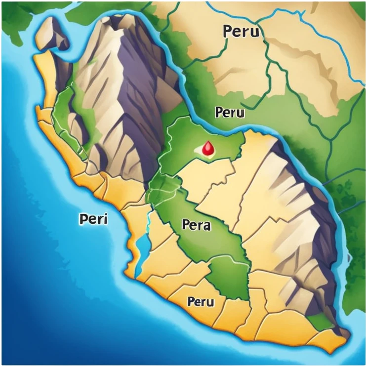 I want that you generate a correct Peru map emoji