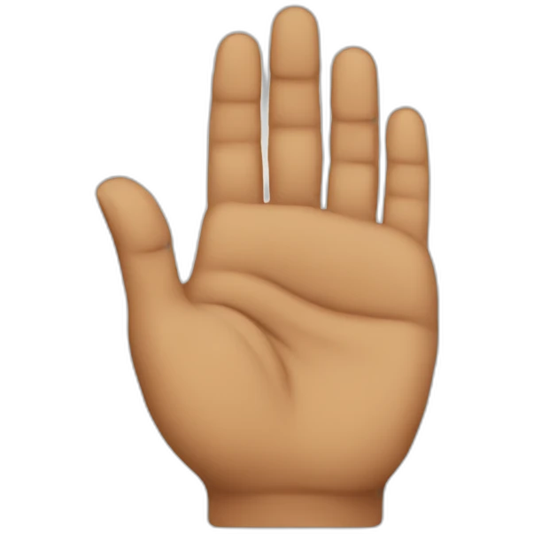 Sikh hand close emoji