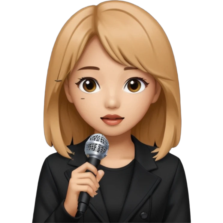 guerreras kpop que diga "Mía" emoji