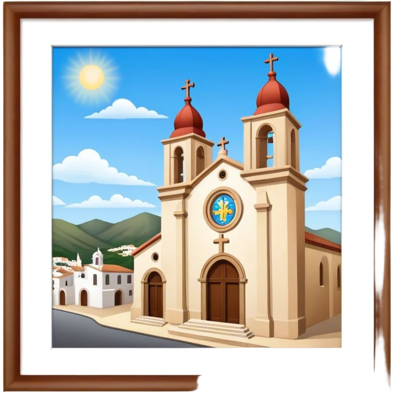 Santa maria church El Port de la Selva emoji