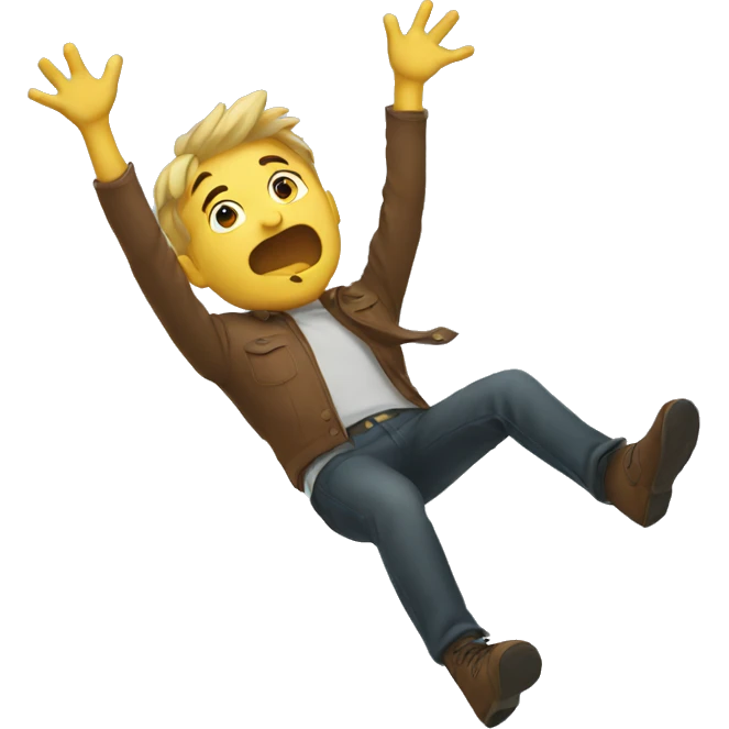 falling emoji