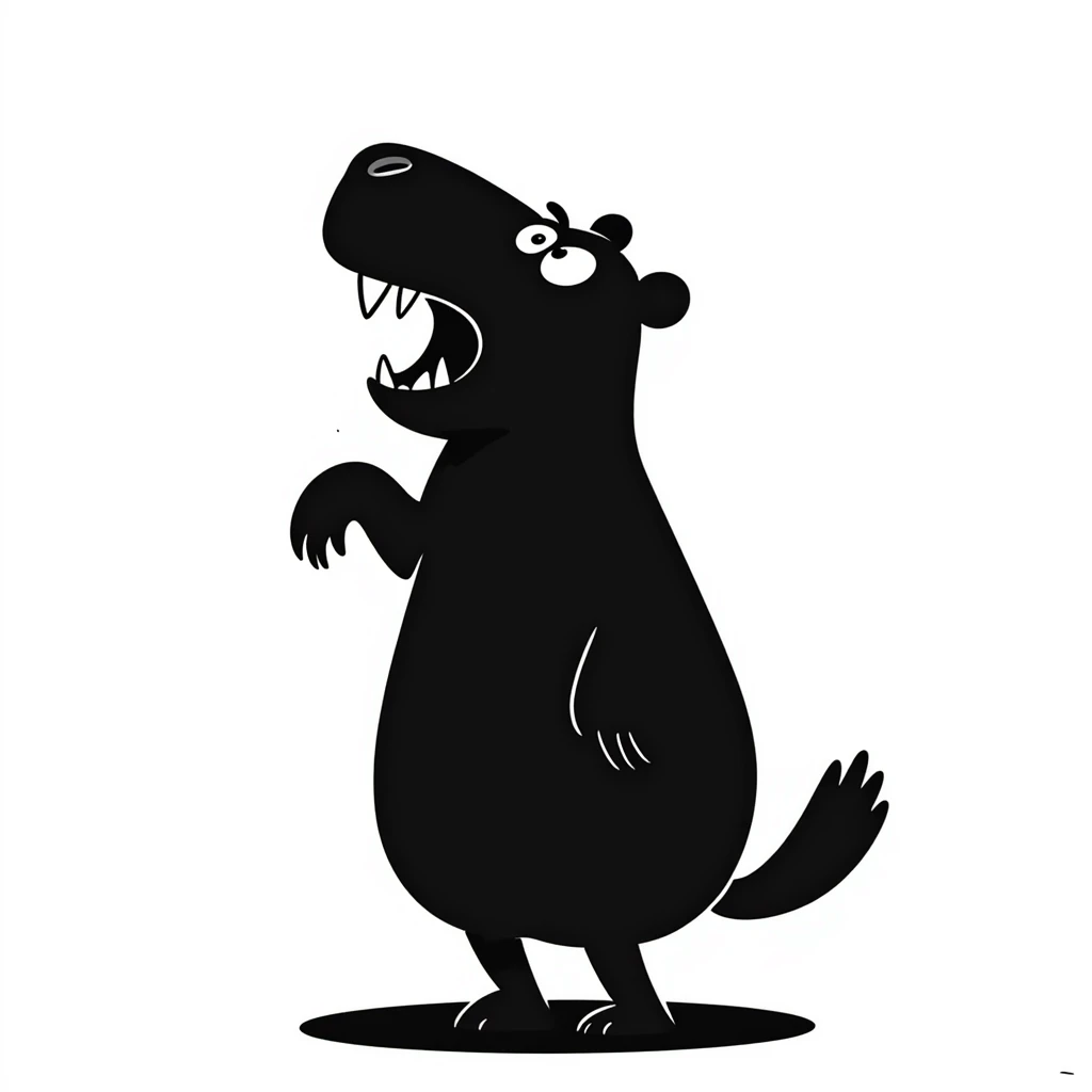 angry capybara emoji