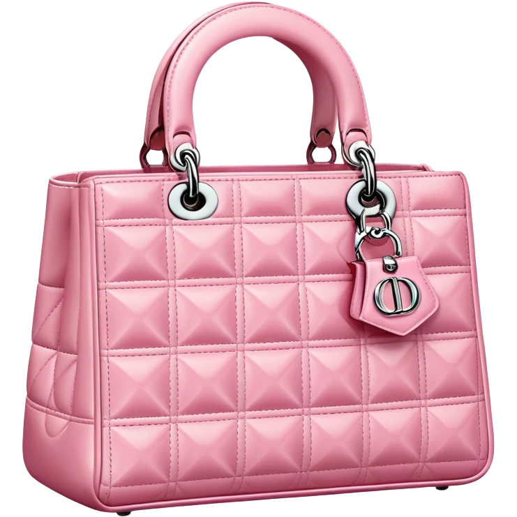 pink dior bag emoji