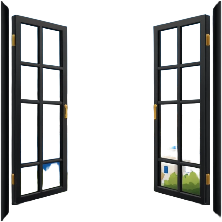 window apartment with sea view greece emoji