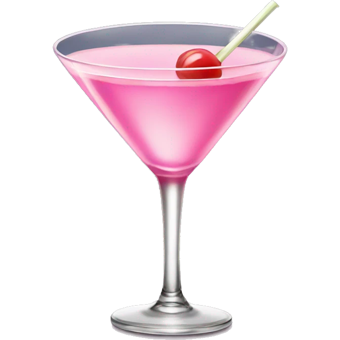 Pink martini emoji