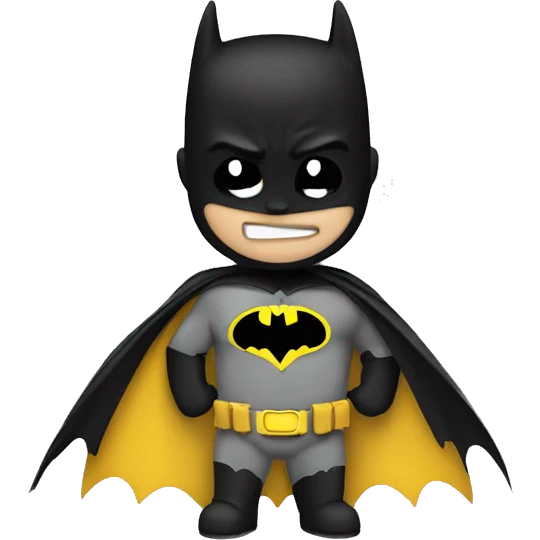 Batman kissing heart emoji