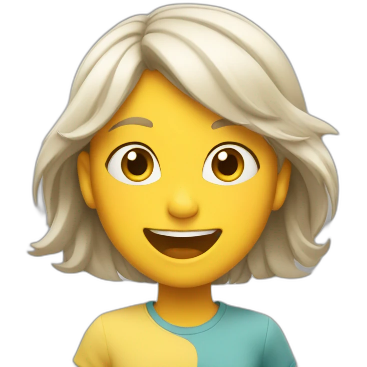 excited girl emoji