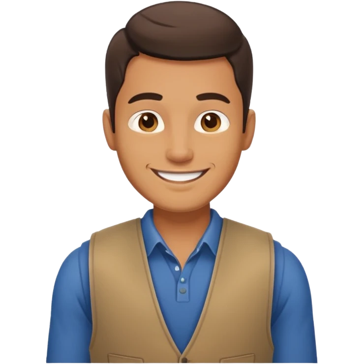 man in Vests emoji