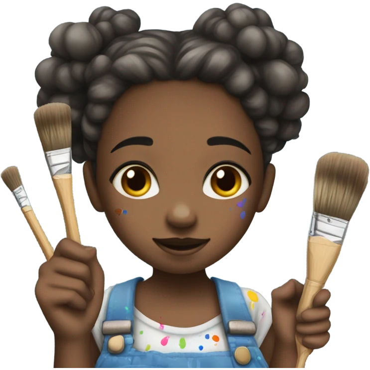 Artist girl emoji