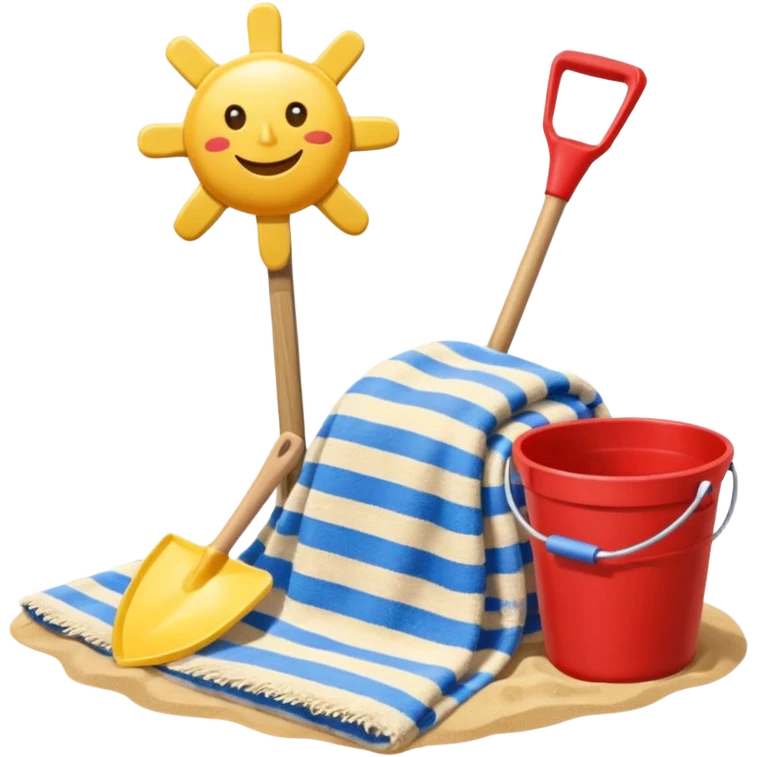 Beach stuff emoji