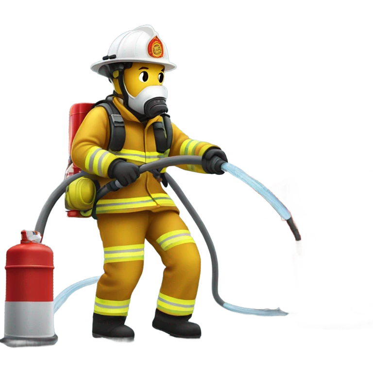 Firefighters fighting a fire  emoji