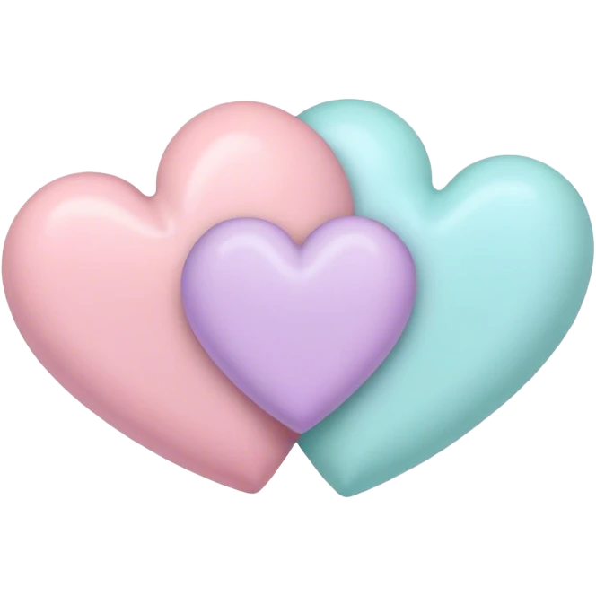 pastel heats emoji
