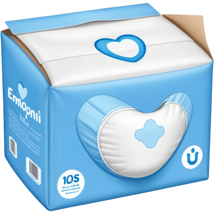 Diaper package emoji