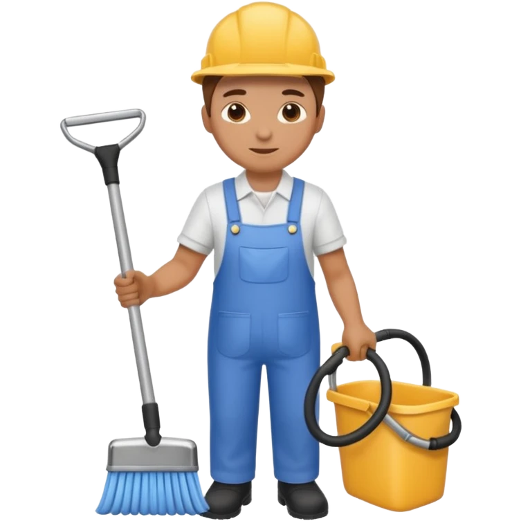 Cleaning emoji
