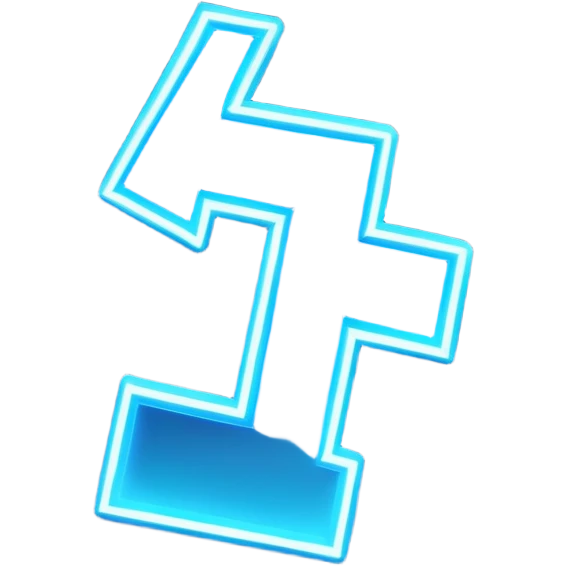 Fortnite logo signal in the night sky, like the Batman signal but with the Fortnite F logo instead emoji