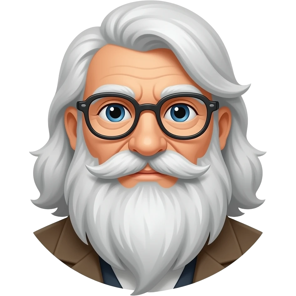 Wise man emoji