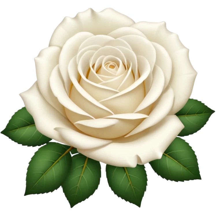 white roses only emoji
