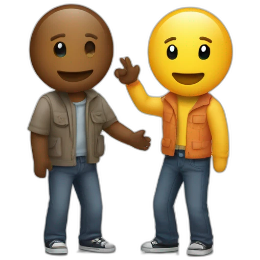 two album camera roll friend saying hey to each other emoji