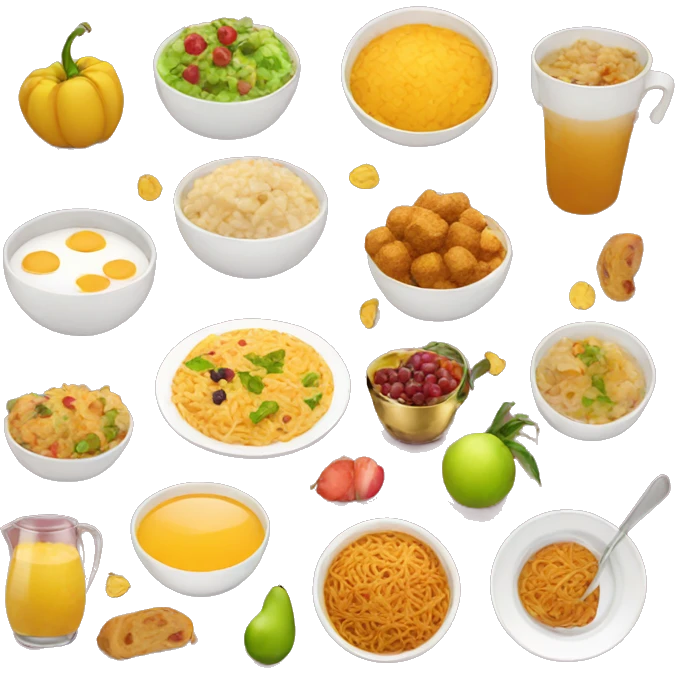Eid and food emoji