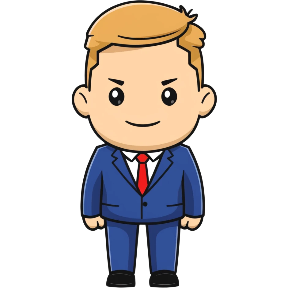 portrait of Robert Fico, Prime Minister of Slovakia emoji