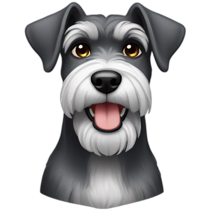 schnauzer-haapy emoji