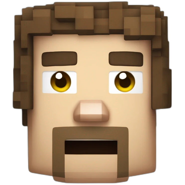 minecraft steve emoji