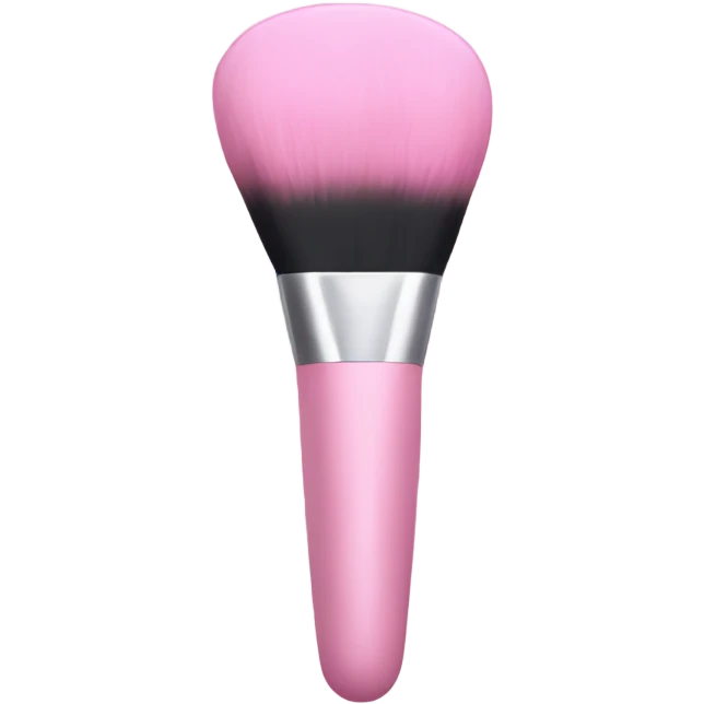 soft pink makeup brush emoji