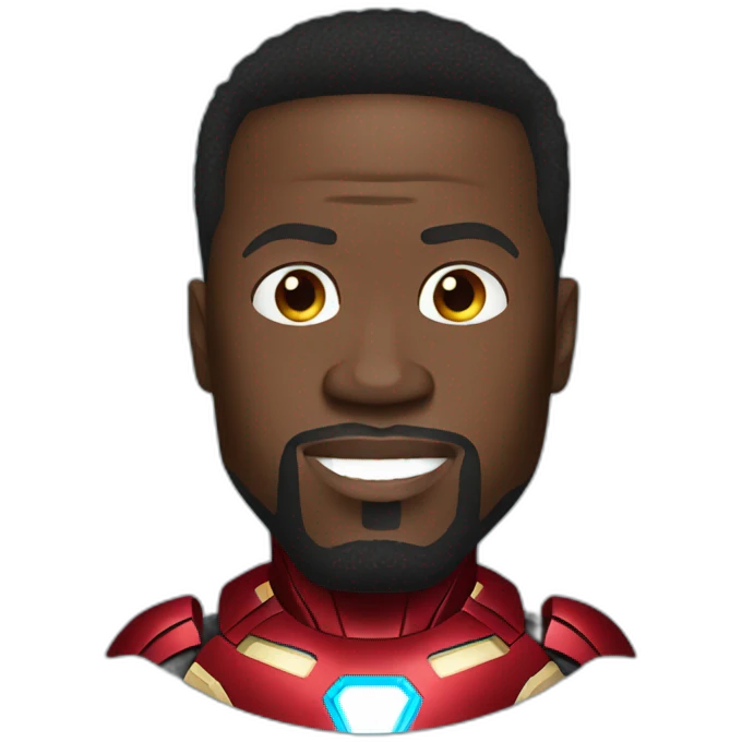 Kevin Hart in Iron Man Suit emoji