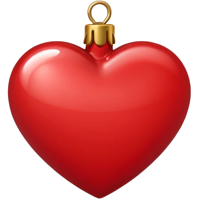 corazon navideño emoji