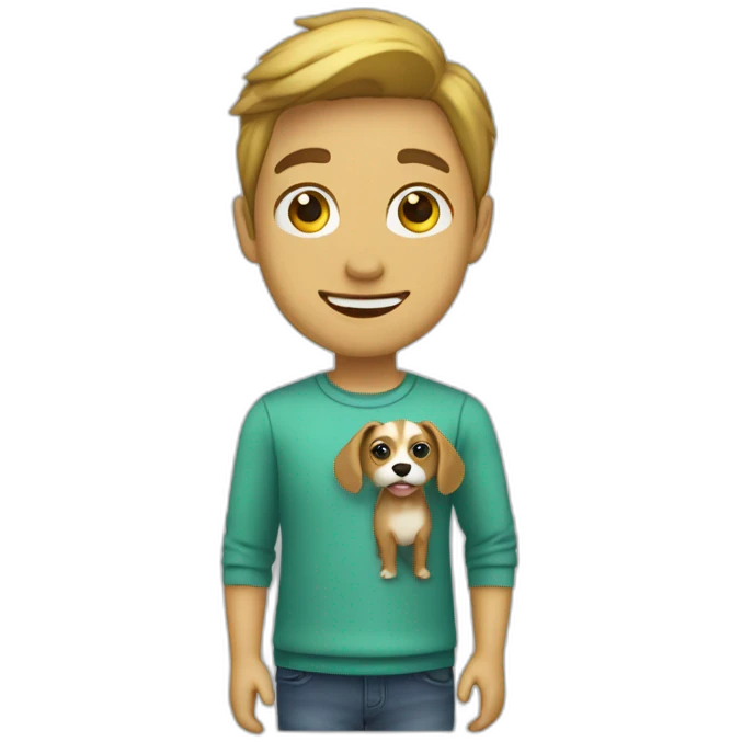 approaching to saving money on shopping animal avatar ambassador in app emoji