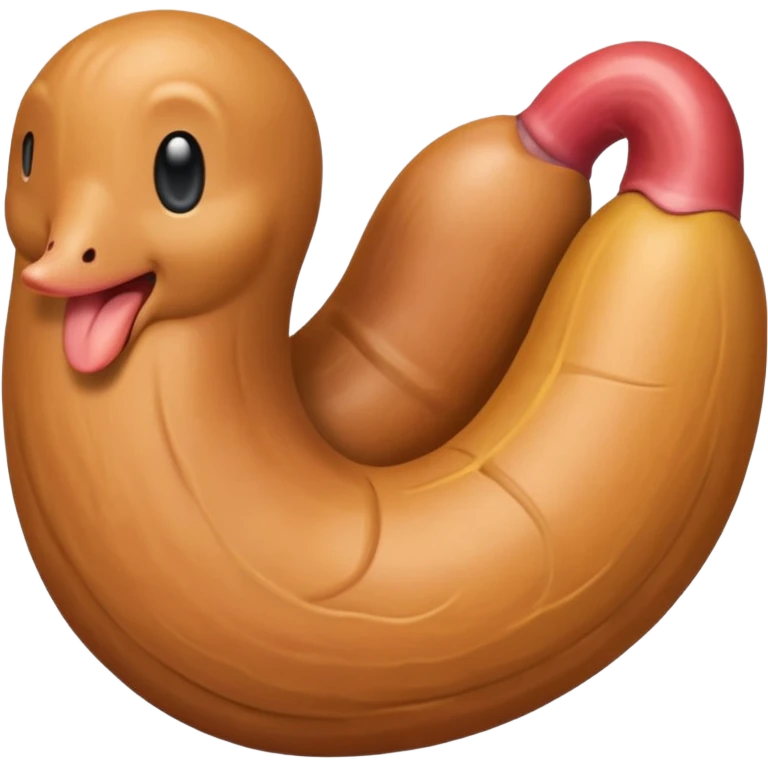 Lifelike penis  emoji