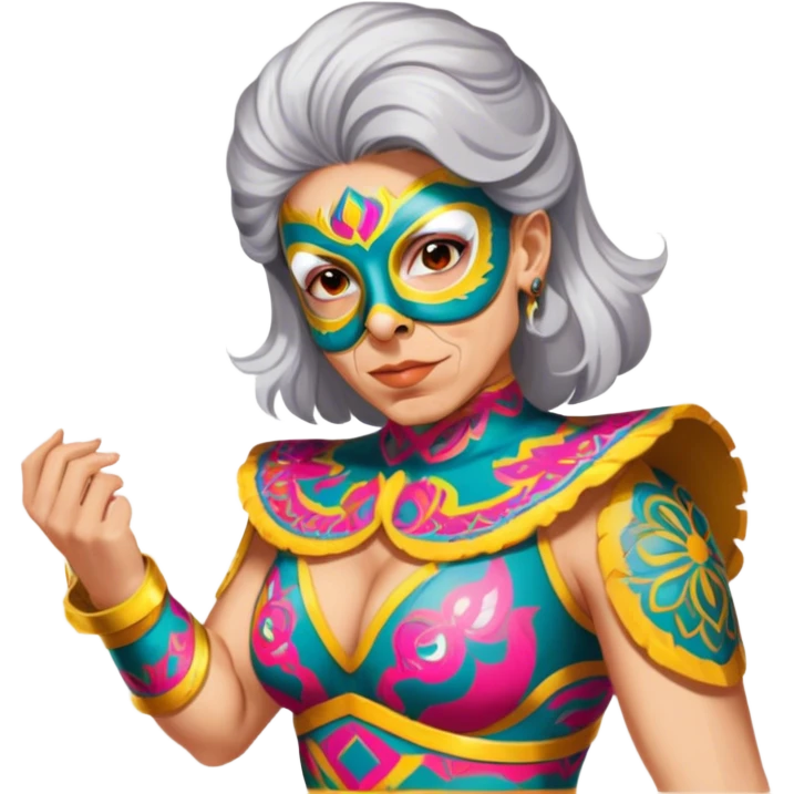 Luchador emoji