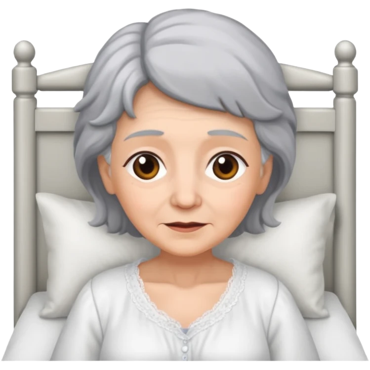 The Grandmother in the fairy tale Little Red Riding Hood emoji
