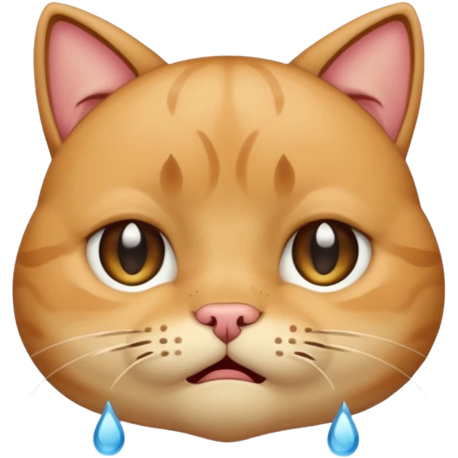 Cry cat meme emoji