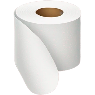 Pink roll of toilet paper  emoji