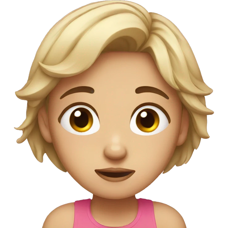 Tired girl emoji