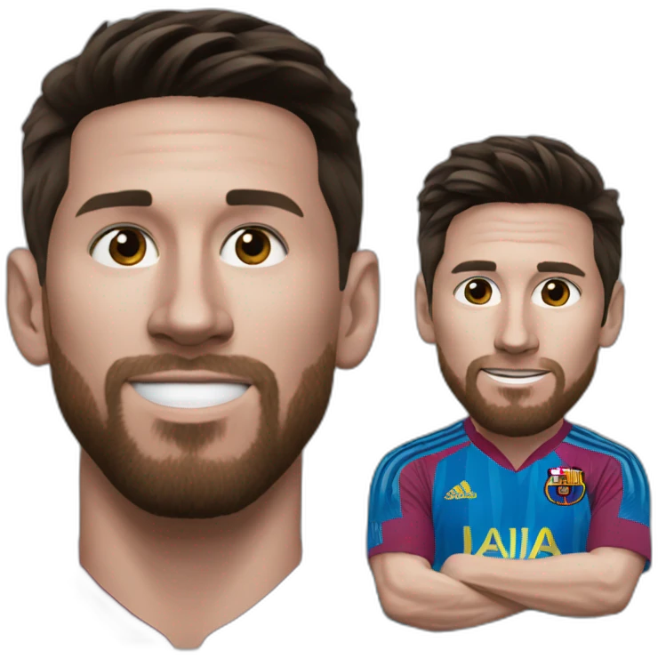 Messi ronaldo emoji