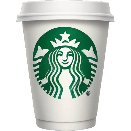 starbucks coffee cup emoji