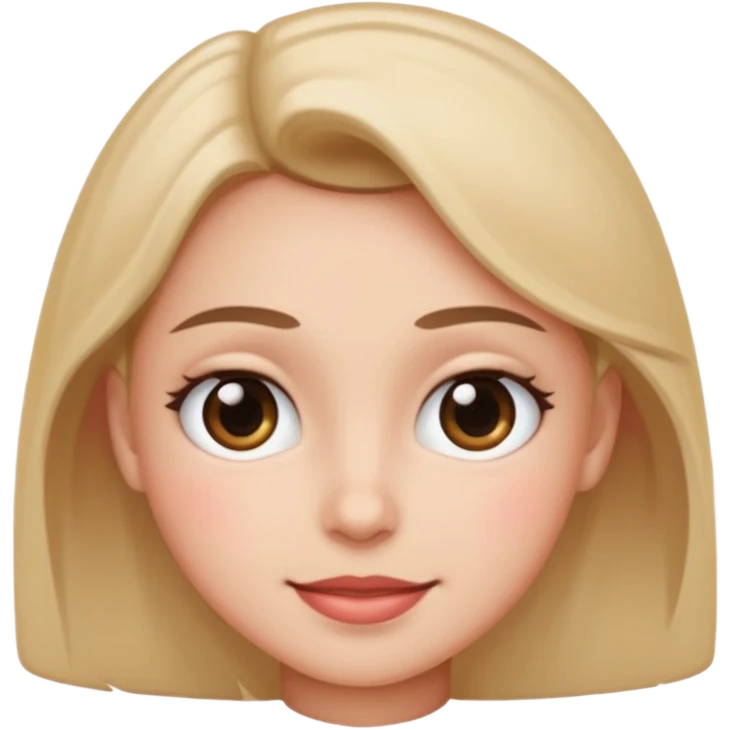 Person blushing with wide eyes and a smirk emoji