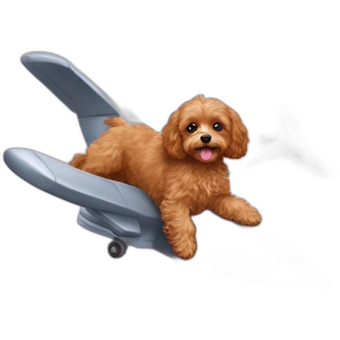 Cavapoo-flying-in-an-airplane emoji