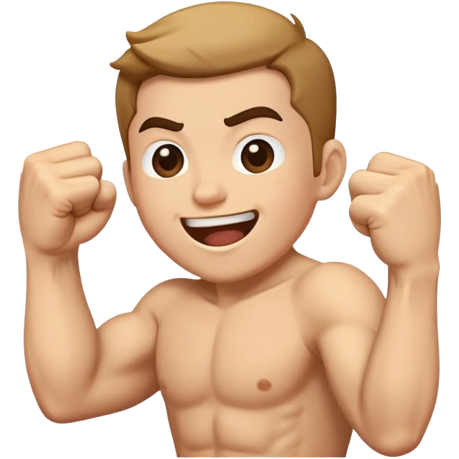 Someone fist pumping saying yes  emoji