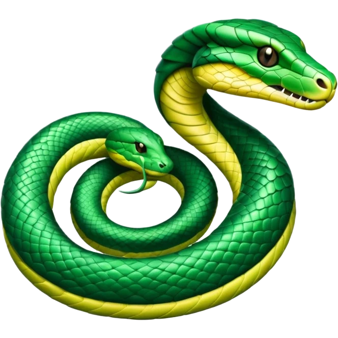 green viper sexy emoji