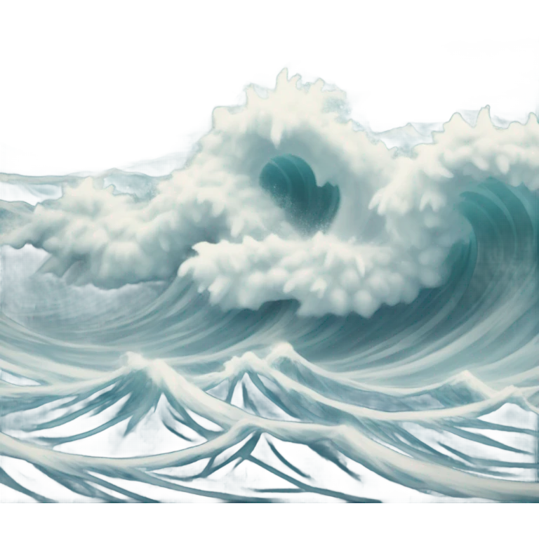 Waves emoji