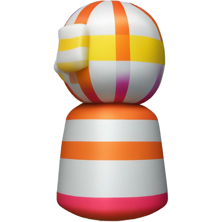 Beach buoy emoji