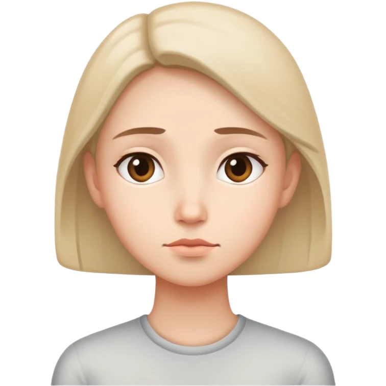 Patiently waiting emoji