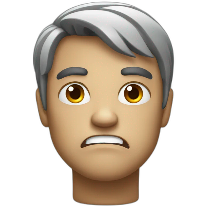 Angry emoji