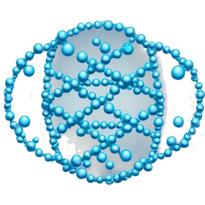 Dna with bubbles emoji